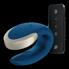 Смарт вибратор для пар Satisfyer Double Love Blue