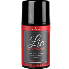 Гель для минета Sensuva Lic-O-Licious Throat Coating Oral Delight Cream Watermelon 50 мл