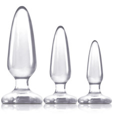 Набор анальных пробок NS Novelties Trainer Kit Jelly Rancher Pleasure Plugs Набор анальных пробок NS Novelties Trainer Kit Jelly Rancher Pleasure Plugs