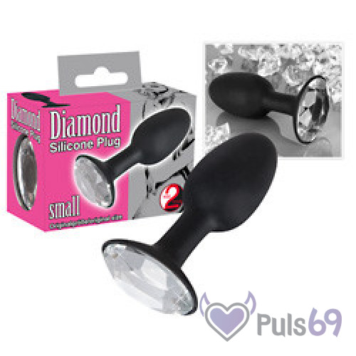 Анальная пробка Diamond Silicone Plug Small от Orion Анальная пробка Diamond Silicone Plug Small от Orion