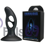 Анальная пробка Fabulous Silicone Butt Plug от Baile