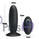 Анальная пробка с вибрацией Pretty Love Remote Control Vibrating Plug от Baile