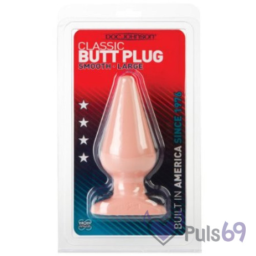 Большая анальная пробка Classic Butt Plug от Doc Johnson Большая анальная пробка Classic Butt Plug от Doc Johnson