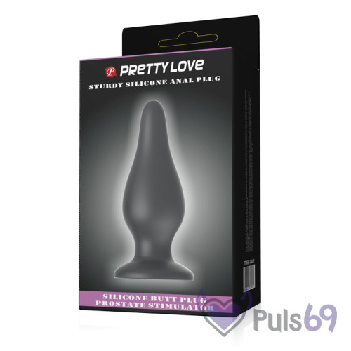Анальная пробка Baile Pretty Love Silicone Butt Plug Анальная пробка Baile Pretty Love Silicone Butt Plug