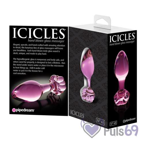 Анальная пробка Pipedream Icicles No. 48 Анальная пробка Pipedream Icicles No. 48
