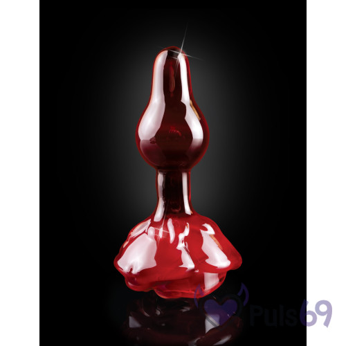 Анальная пробка Pipedream Icicles No. 76 с розой Анальная пробка Pipedream Icicles No. 76 с розой