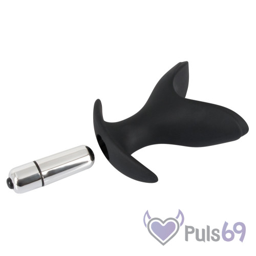 Анальная пробка расширитель с вибрацией Black Velvets Vibrating Anchor Plug от Orion Анальная пробка расширитель с вибрацией Black Velvets Vibrating Anchor Plug от Orion