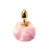 Анальная пробка с хвостиком Dolce Piccante Jewellery Plug with Tail Small