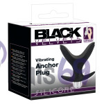 Анальная пробка расширитель с вибрацией Black Velvets Vibrating Anchor Plug от Orion
