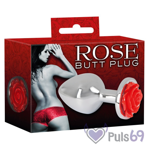 Анальная пробка с розой Rose Butt Plug от Orion Анальная пробка с розой Rose Butt Plug от Orion