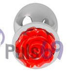 Анальная пробка с розой Rose Butt Plug от Orion