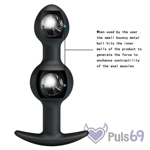 Анальная пробка Pretty Love Silicone Anal Balls от Baile Анальная пробка Pretty Love Silicone Anal Balls от Baile