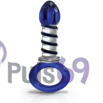 Стеклянная анальная пробка Pipedream Icicles No. 81