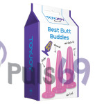 Набор анальных пробок Best Butt Buddies от Toy Joy