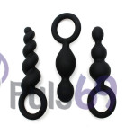 Набор анальных пробок Satisfyer Plugs Black