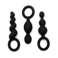 Набор анальных пробок Satisfyer Plugs Black