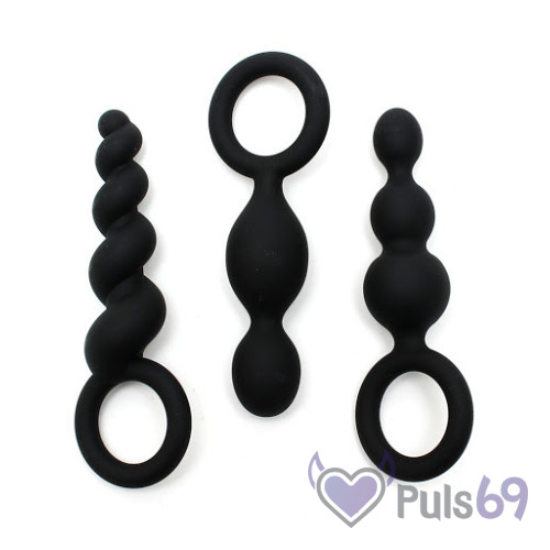 Набор анальных пробок Satisfyer Plugs Black