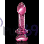 Анальная пробка Pipedream Icicles No. 82 с сердечком