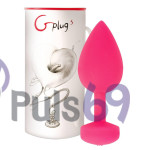 Анальная пробка с вибрацией Gplug Large от Gvibe