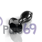 Анальная пробка Pipedream Icicles No. 78 с алмазиком