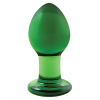 Анальная пробка NS Novelties Crystal Premium Glass Medium Green Анальная пробка NS Novelties Crystal Premium Glass Medium Green