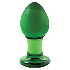 Анальная пробка NS Novelties Crystal Premium Glass Medium Green Анальная пробка NS Novelties Crystal Premium Glass Medium Green