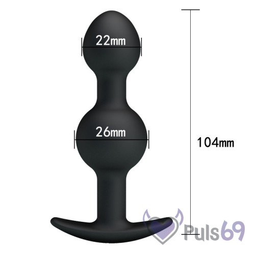 Анальная пробка Pretty Love Silicone Anal Balls от Baile Анальная пробка Pretty Love Silicone Anal Balls от Baile