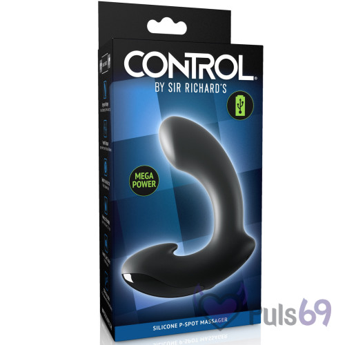 Массажер простаты с вибро CONTROL by Sir Richard's Silicone P-Spot Massager Массажер простаты с вибро CONTROL by Sir Richard's Silicone P-Spot Massager