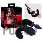 Анальная пробка - хвост Bad Kitty Naughty Toys Plug and Tail от Orion