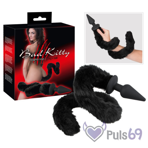 Анальная пробка - хвост Bad Kitty Naughty Toys Plug and Tail от Orion Анальная пробка - хвост Bad Kitty Naughty Toys Plug and Tail от Orion