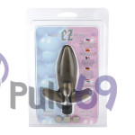 Анальная пробка с вибрацией Butt Ez Plug Black от Seven Creations