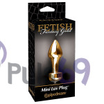 Анальная пробка Pipedream Fetish Fantasy Gold Mini Luv Plug