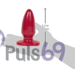 Большая анальная пробка Red Boy Large Butt Plug от Doc Johnson