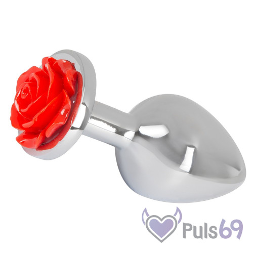 Анальная пробка с розой Rose Butt Plug от Orion
