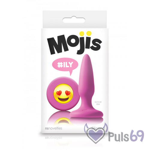 Анальная пробка NS Novelties Mojis Plug #ILY Анальная пробка NS Novelties Mojis Plug #ILY