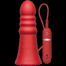 Большая анальная пробка с вибрацией Kink Vibrating Silicone Butt Plug Ridged 8 Большая анальная пробка с вибрацией Kink Vibrating Silicone Butt Plug Ridged 8