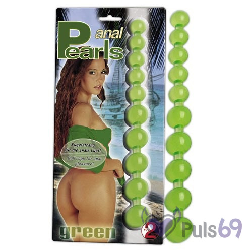 Анальные бусы Anal Pearls Green от Orion Анальные бусы Anal Pearls Green от Orion