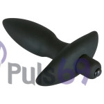 Анальная пробка с вибрацией Black Velvets Vibrating Plug Small от Orion