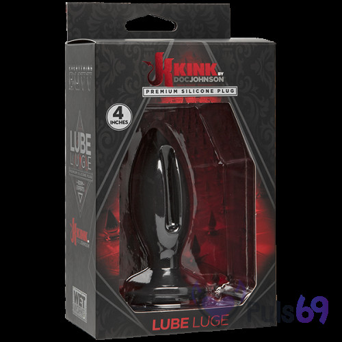 Анальная пробка Kink Wet Works Lube Luge Premium Silicone Plug 4 Анальная пробка Kink Wet Works Lube Luge Premium Silicone Plug 4