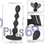 Анальная пробка с вибрацией Eclipse Slender Beads от California Exotic Novelties