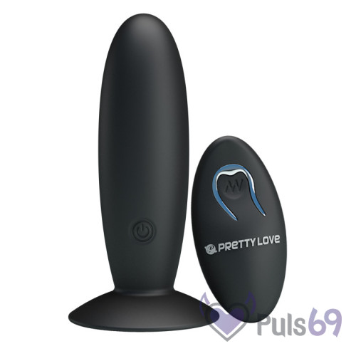 Анальная пробка с вибрацией Pretty Love Remote Control Vibrating Plug от Baile