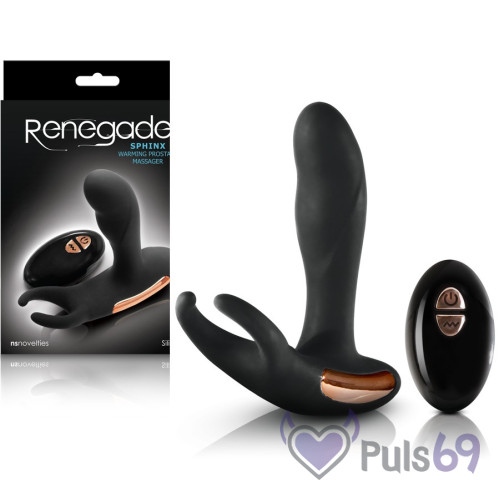 Массажер простаты NS Novelties Renegade Sphinx Warming Prostate Massager