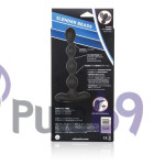 Анальная пробка с вибрацией Eclipse Slender Beads от California Exotic Novelties