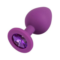 Анальная пробка Colorful Joy Jewel Purple Plug Medium от Orion Анальная пробка Colorful Joy Jewel Purple Plug Medium от Orion