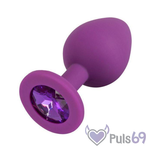 Анальная пробка  Colorful Joy Jewel Purple Plug Medium от Orion