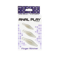 Анальные пробочки 3 шт в комплекте Finger Rimmer от Toy Joy Анальные пробочки 3 шт в комплекте Finger Rimmer от Toy Joy