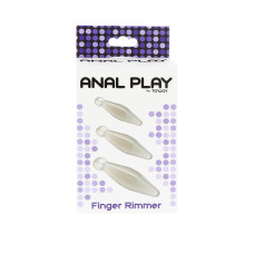 Анальные пробочки 3 шт в комплекте Finger Rimmer от Toy Joy Анальные пробочки 3 шт в комплекте Finger Rimmer от Toy Joy