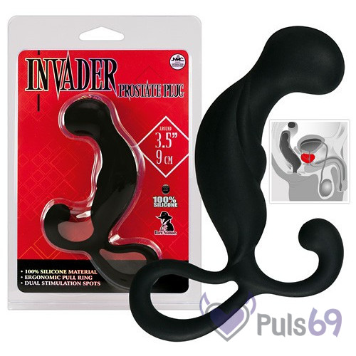 Массажер простаты Invader Prostate Plug от NMC