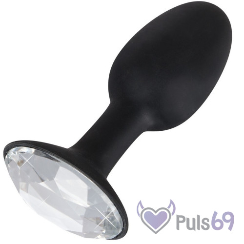 Анальная пробка Diamond Silicone Plug Small от Orion