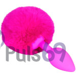 Анальная пробка - хвост  Colorful Bunny Tail от Orion
